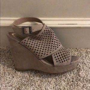 Madden girl wedges. Worn once